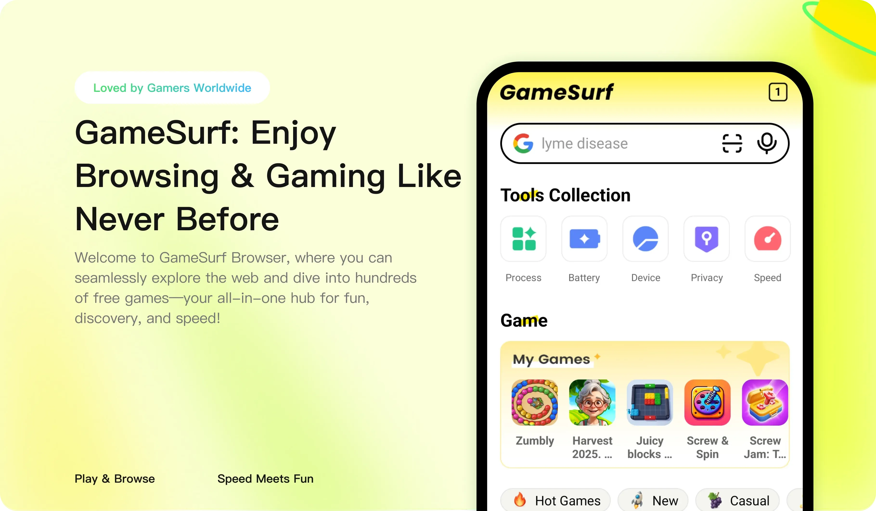 GameSurf Browser